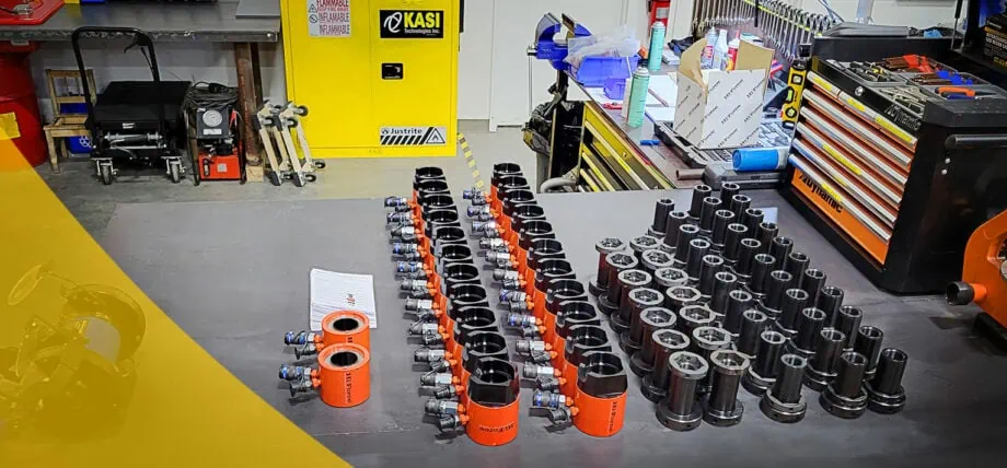 Bolting equipment and tools for sale and rental in Canada by KASI Technologies