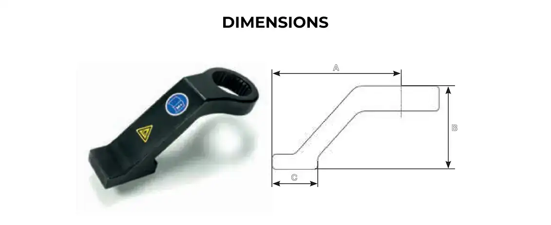 Battery Nutrunners Arms by Plarad dimensions