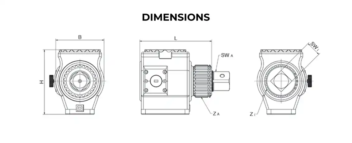 Torque Control TC1 Torque Measurement Tool dimensions