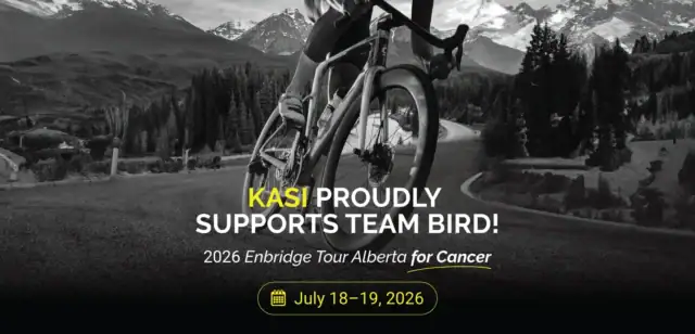 KASI Supports Team Bird in the Tour Alberta for Cancer