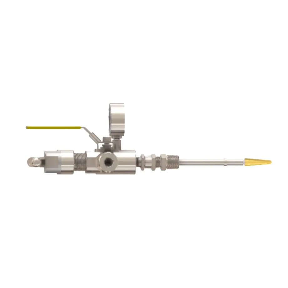 The Rod Out Tool / Bleeder Cleaner provides a safe and efficient solution for clearing clogged bleeder valves, vents, drains, and instrument taps during normal plant operations.